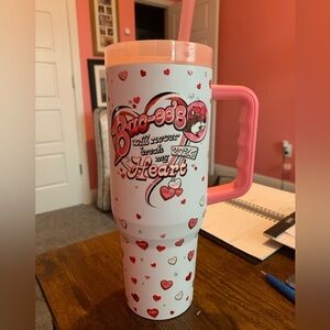 Buc-ee’s 2025 Valentine Travel Mug with Straw